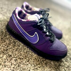Authentic Nike SB Dunk Low Pro Purple Lobster Men Size 7